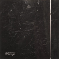 Осевой вентилятор для ванной Soler&Palau SILENT-200 CZ MARBLE BLACK DESIGN - 4C